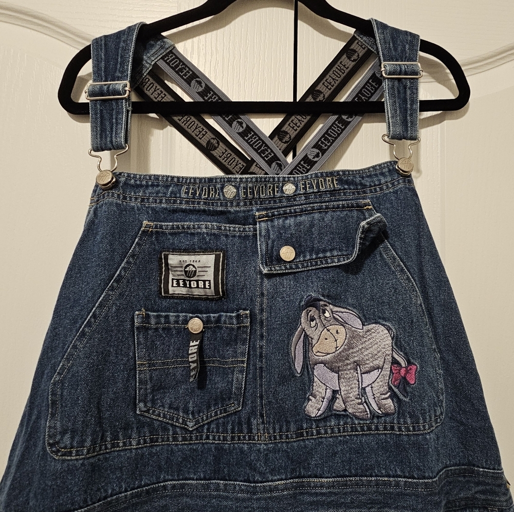 Eeyore Denim Overall Dress